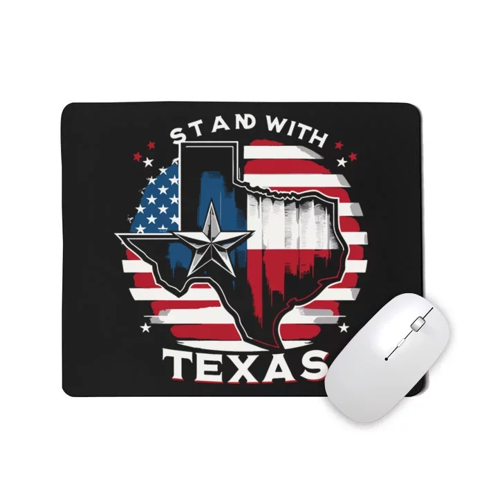 Greg Abbott Stand With Texas Mousepad