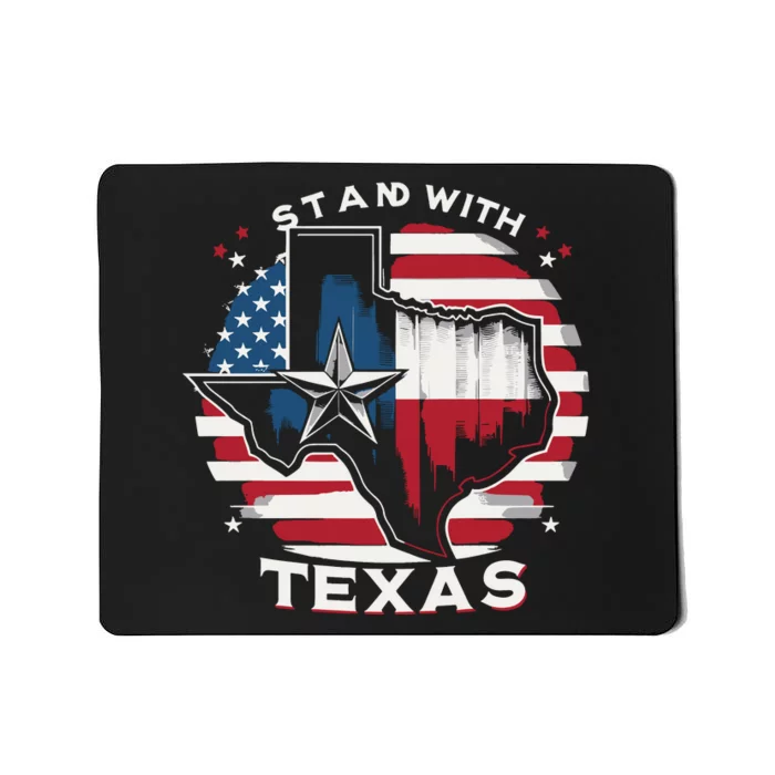 Greg Abbott Stand With Texas Mousepad