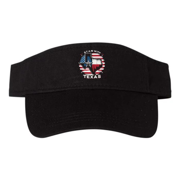 Greg Abbott Stand With Texas Valucap Bio-Washed Visor