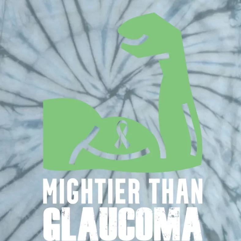 Glaucoma Awareness Survivor Fights Warrior Gift Tie-Dye T-Shirt