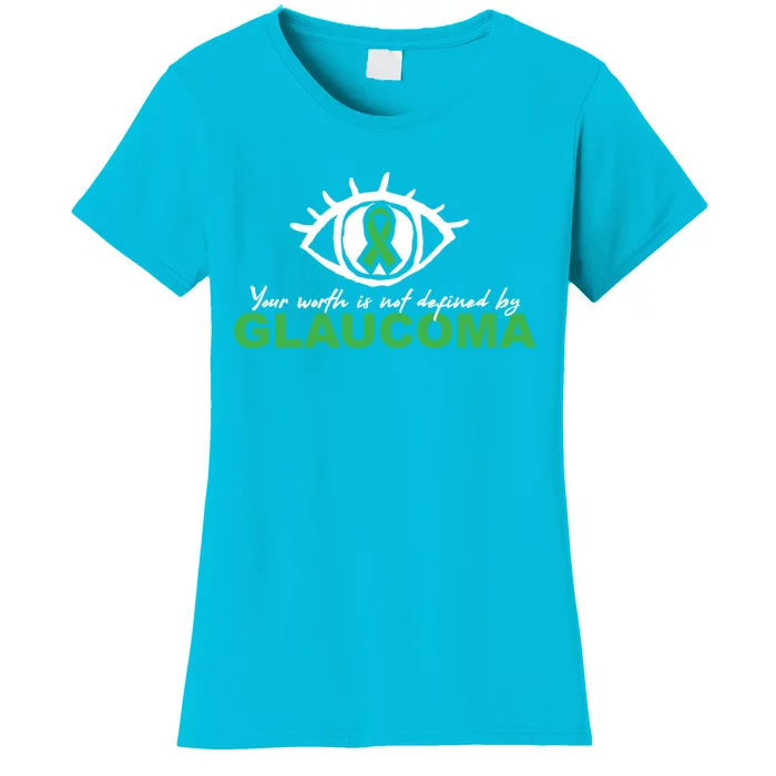 Glaucoma Awareness Survivor Patient Care Warrior Gift Women's T-Shirt