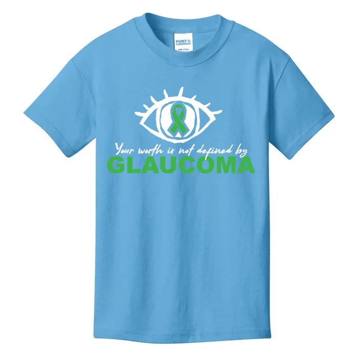 Glaucoma Awareness Survivor Patient Care Warrior Gift Kids T-Shirt