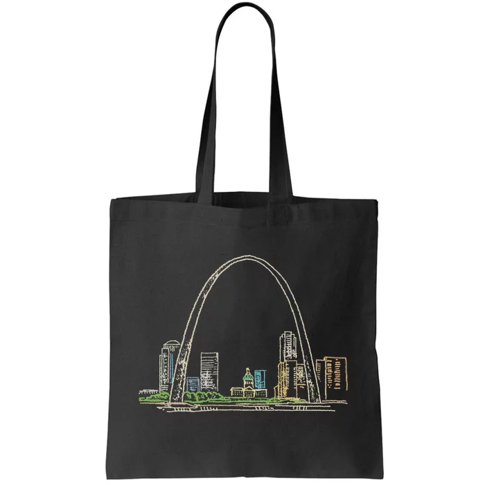 Gateway Arch St Louis Tote Bag