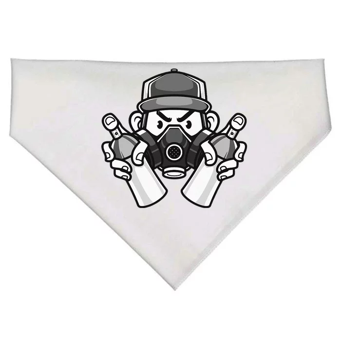 Graffiti Artist Spray Paint Painting Urban Art Street USA-Made Doggie Bandana