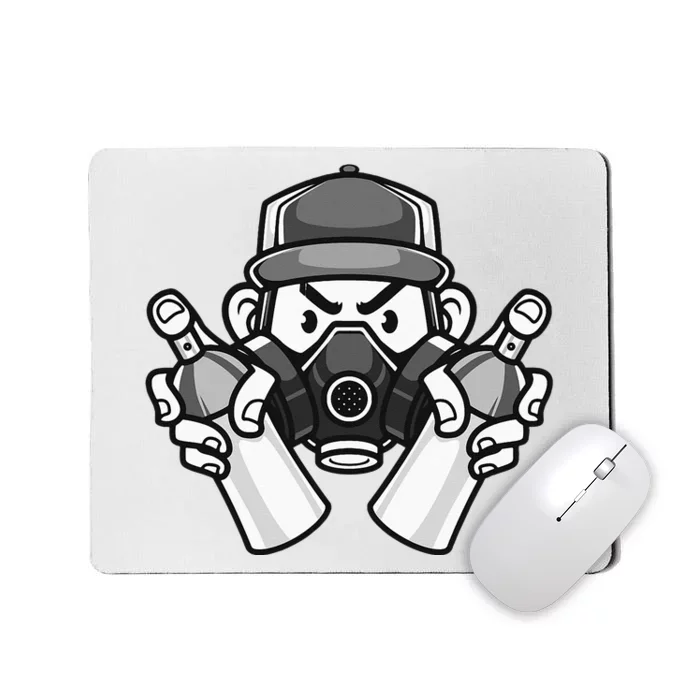 Graffiti Artist Spray Paint Painting Urban Art Street Mousepad