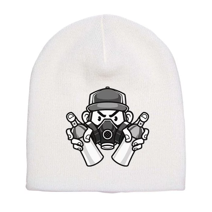 Graffiti Artist Spray Paint Painting Urban Art Street Short Acrylic Beanie