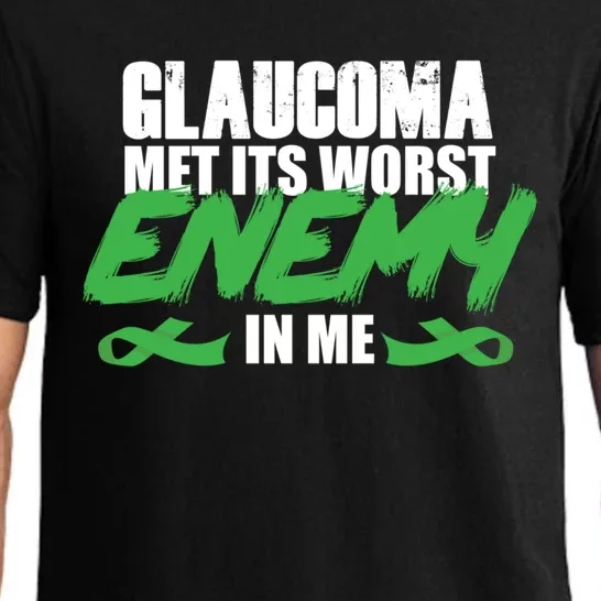 Glaucoma Awareness Survivor Therapy Warrior Gift Pajama Set