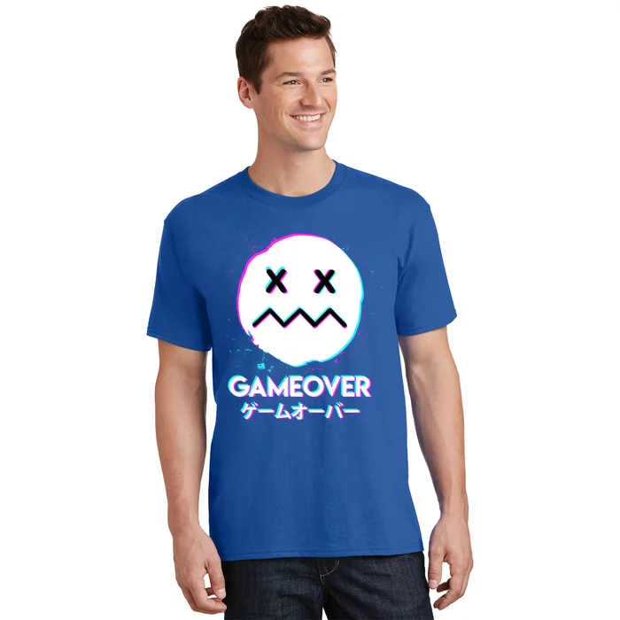 Gameover Acid Smile Techno Music Japan Design Gift T-Shirt