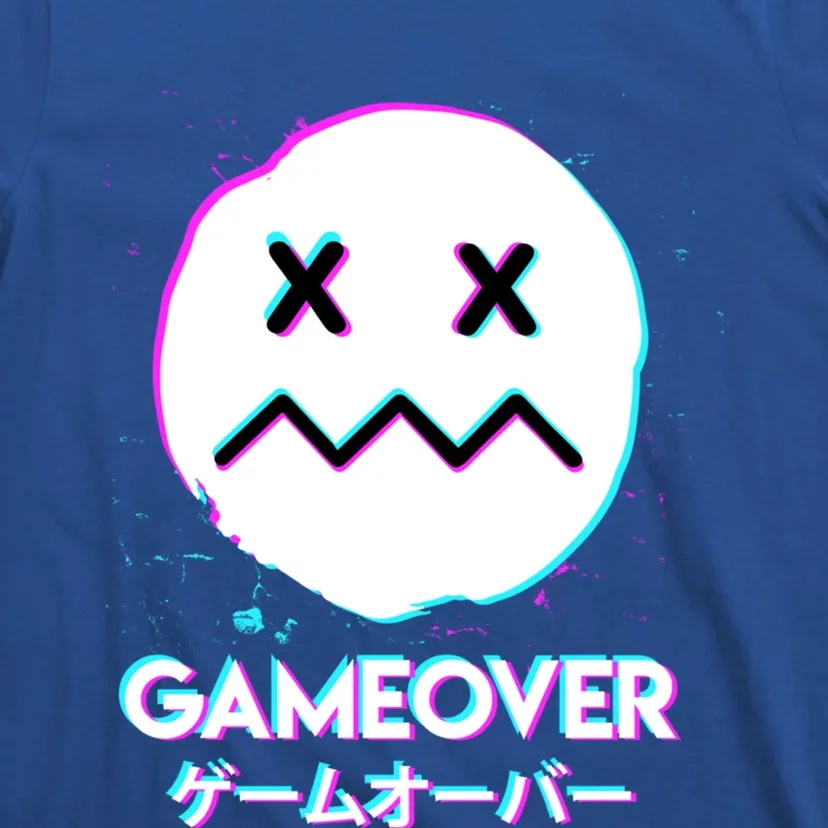 Gameover Acid Smile Techno Music Japan Design Gift T-Shirt