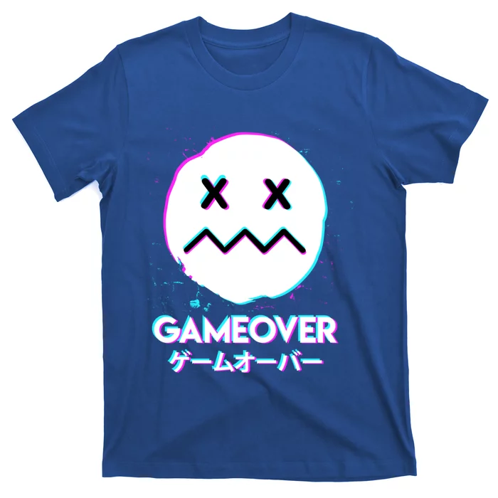 Gameover Acid Smile Techno Music Japan Design Gift T-Shirt