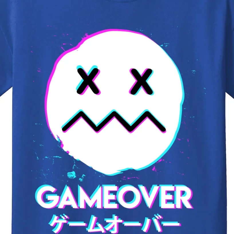 Gameover Acid Smile Techno Music Japan Design Gift Kids T-Shirt