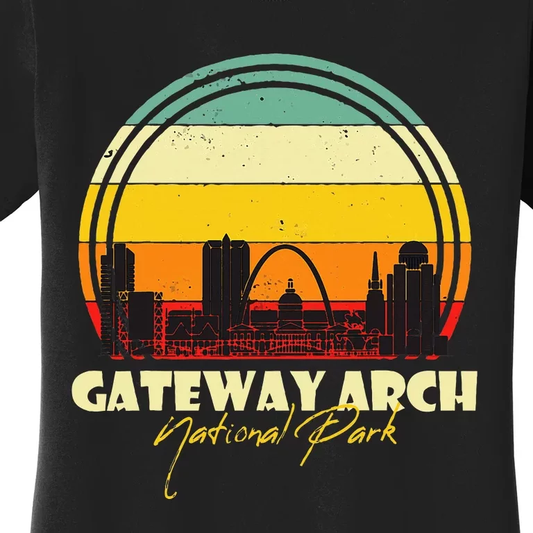 Gateway Arch St Louis National Park Missouri Souvenir Women's T-Shirt