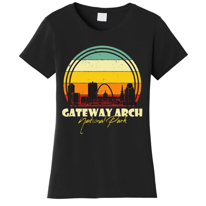 Gateway Arch St Louis National Park Missouri Souvenir Women's T-Shirt