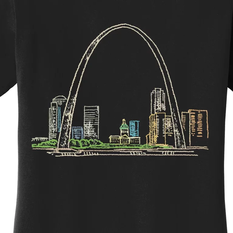 Gateway Arch St Louis Women's T-Shirt