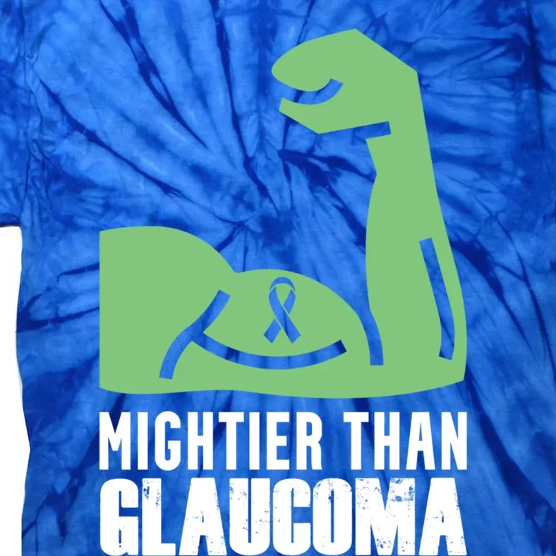 Glaucoma Awareness Survivor Fights Warrior Gift Tie-Dye T-Shirt