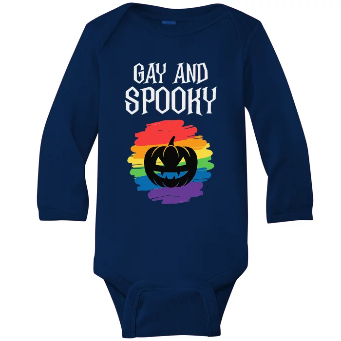 Gay And Spooky Halloween Party Costume Gift Baby Long Sleeve Bodysuit