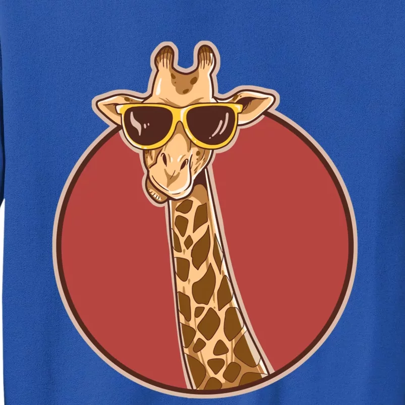 Giraffe African Safari Giraffe Gift Funny Gift Tall Sweatshirt