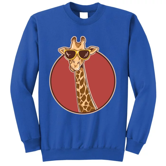 Giraffe African Safari Giraffe Gift Funny Gift Tall Sweatshirt