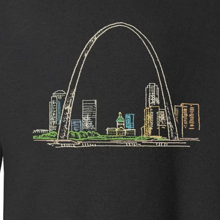 Gateway Arch St Louis Toddler Sweatshirt