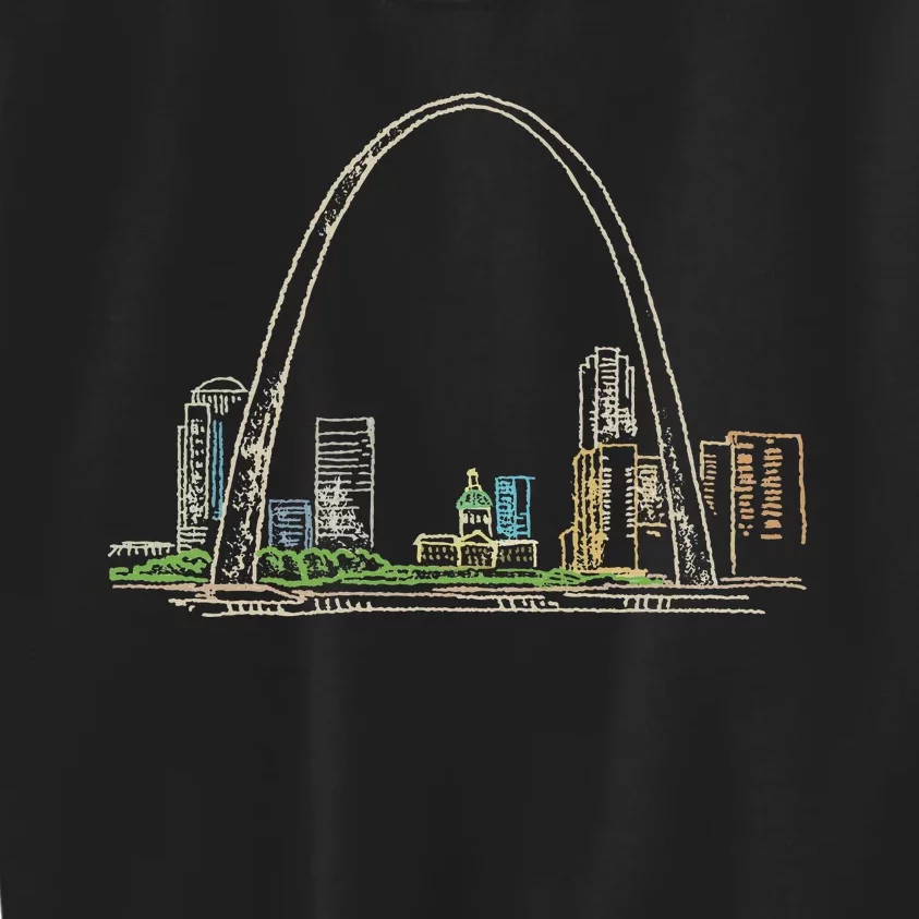 Gateway Arch St Louis Kids Sweatshirt