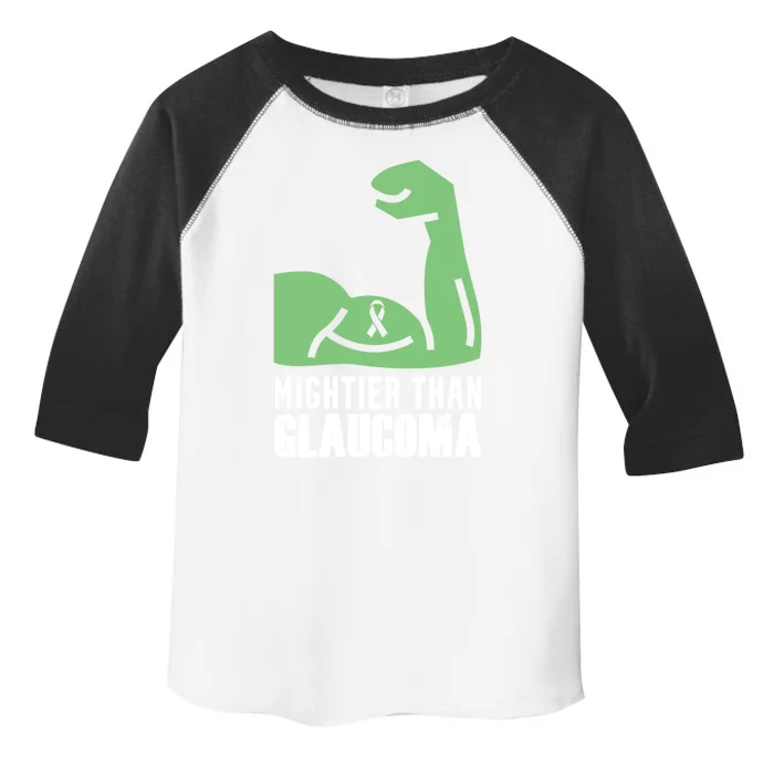 Glaucoma Awareness Survivor Fights Warrior Gift Toddler Fine Jersey T-Shirt