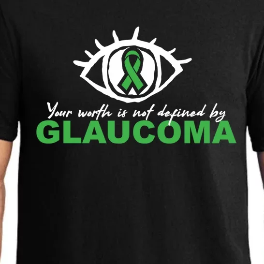 Glaucoma Awareness Survivor Patient Care Warrior Funny Gift Pajama Set