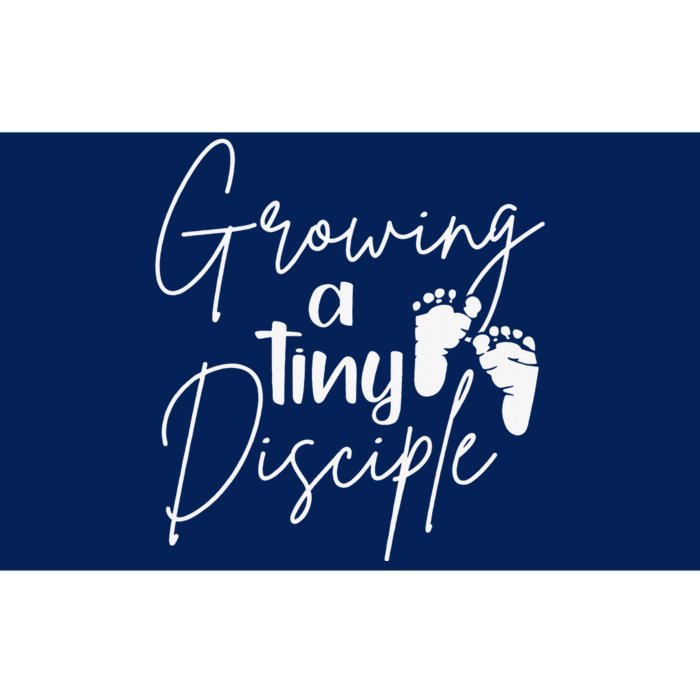 Growing A Tiny Disciple Christian Mom Pregnancy Bumper Sticker