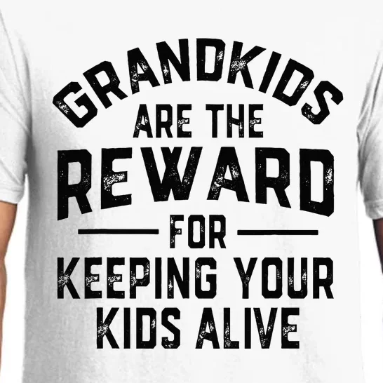 Grand Are The Reward For Keeping Your Alive Pajama Set