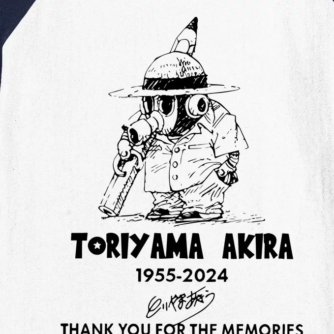 Goodbye Akira Toriyama Rip Akira Toriyama 1955 Baseball Sleeve Shirt