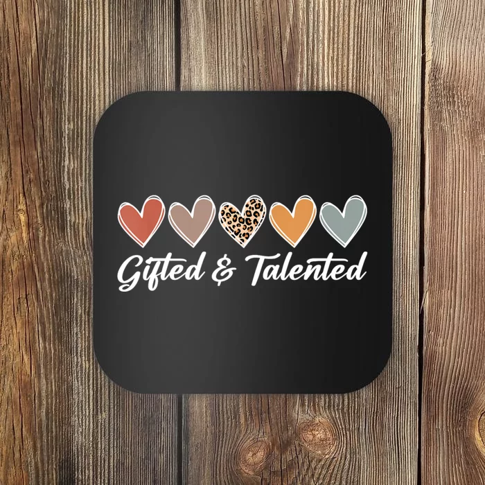 Gifted And Talented Teaching School Appreciation Gifts Coaster