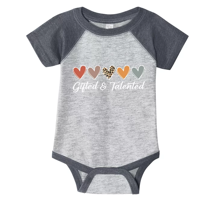 Gifted And Talented Teaching School Appreciation Infant Baby Jersey Bodysuit