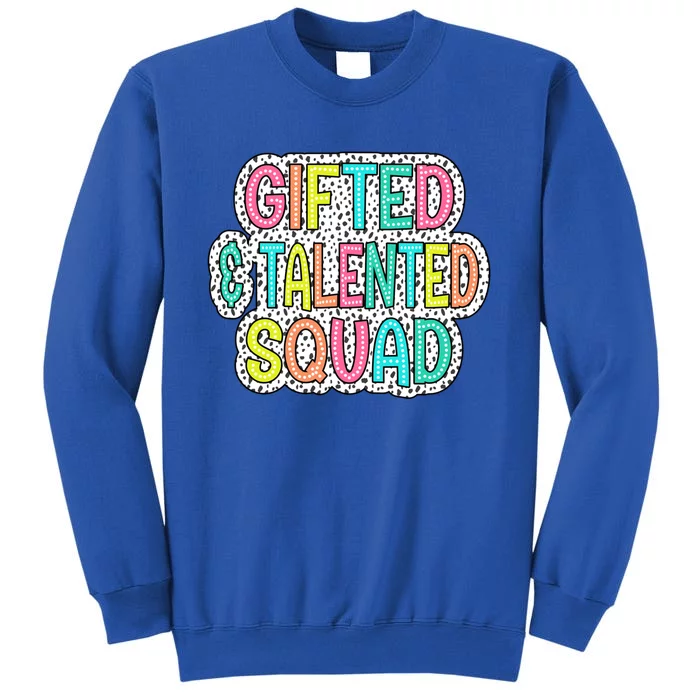 Gifted And Talented Squad Teaching School Appreciation Meaningful Gift Sweatshirt