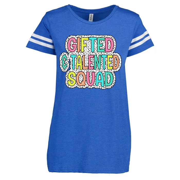 Gifted And Talented Squad Teaching School Appreciation Meaningful Gift Enza Ladies Jersey Football T-Shirt