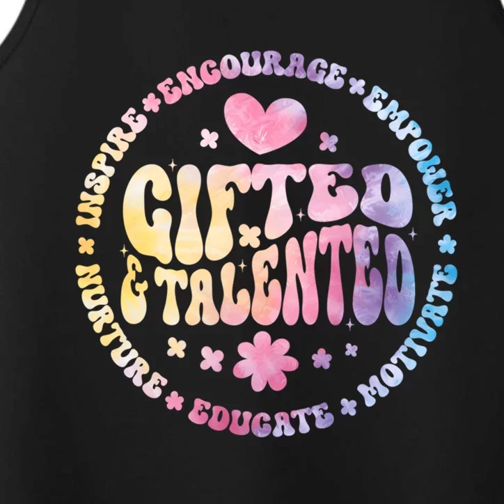 Gifted And Talented Teacher Appreciation Week Back To School Gift Performance Tank