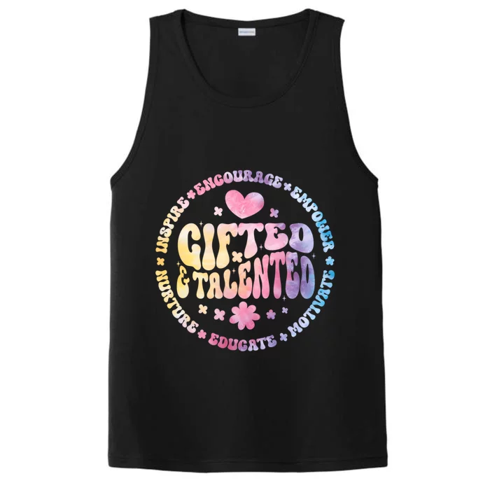 Gifted And Talented Teacher Appreciation Week Back To School Gift Performance Tank