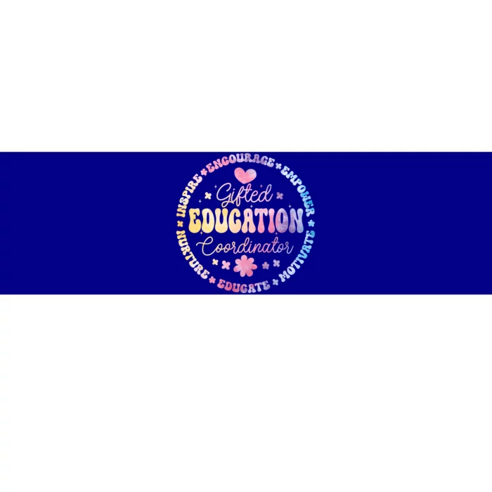 Gifted And Talented Education Coordinator Appreciation Week Gift Bumper Sticker