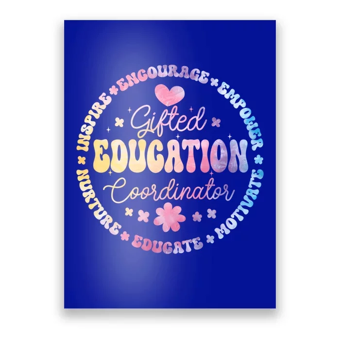 Gifted And Talented Education Coordinator Appreciation Week Gift Poster