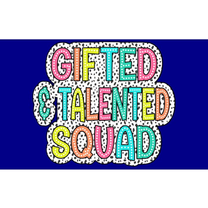 Gifted And Talented Squad Teaching School Appreciation Gift Bumper Sticker