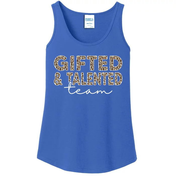 Gifted And Talented Team Teaching School Appreciation Cute Gift Ladies Essential Tank