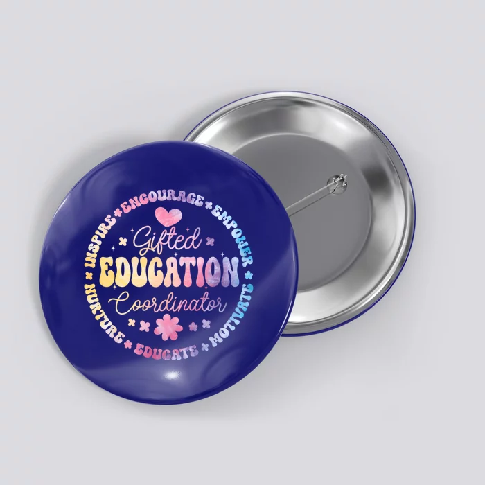 Gifted And Talented Education Coordinator Appreciation Week Cute Gift Button