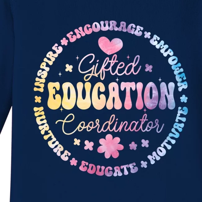 Gifted And Talented Education Coordinator Appreciation Week Cute Gift Baby Long Sleeve Bodysuit