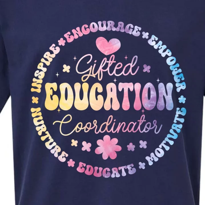 Gifted And Talented Education Coordinator Appreciation Week Cute Gift Sueded Cloud Jersey T-Shirt