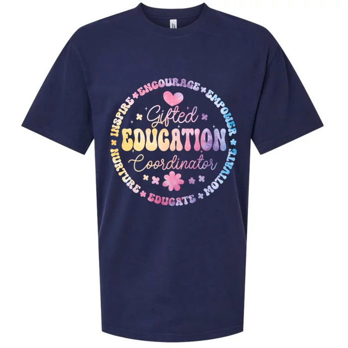 Gifted And Talented Education Coordinator Appreciation Week Cute Gift Sueded Cloud Jersey T-Shirt