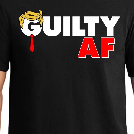 Guilty Af Trump Pajama Set