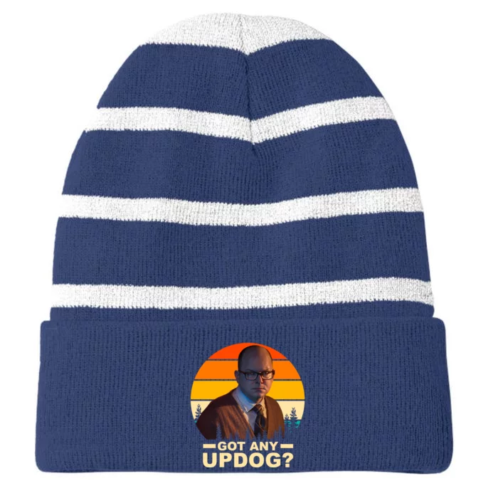 Got Any Updog? What We Do In The Shadows Striped Beanie with Solid Band