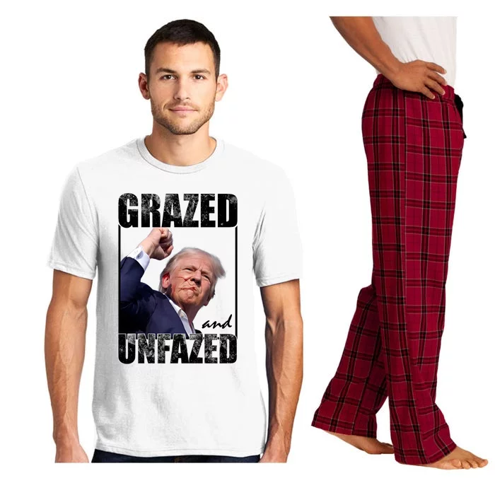 Grazed And Unfazed Trump 2024 Pajama Set