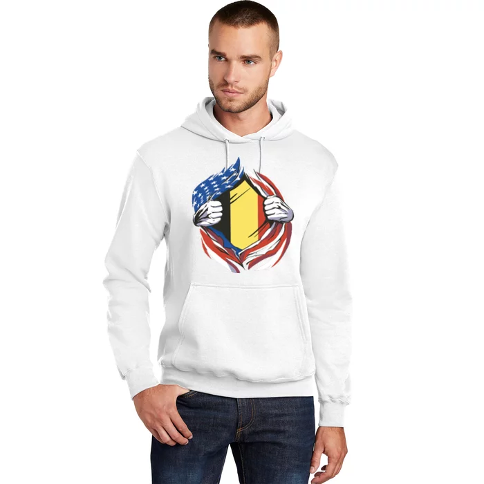 Germany And United States Flag Hoodie