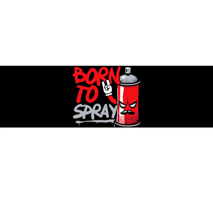 Graffiti Artist Urban Street Wall Art Born To Spray Bumper Sticker