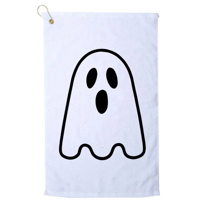 Ghost Adult Women Silly Ghost Face Costume Platinum Collection Golf Towel