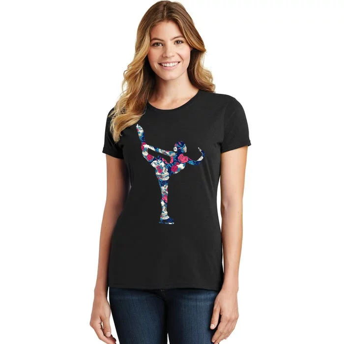 Girls And Wo Ice Skating Women's T-Shirt